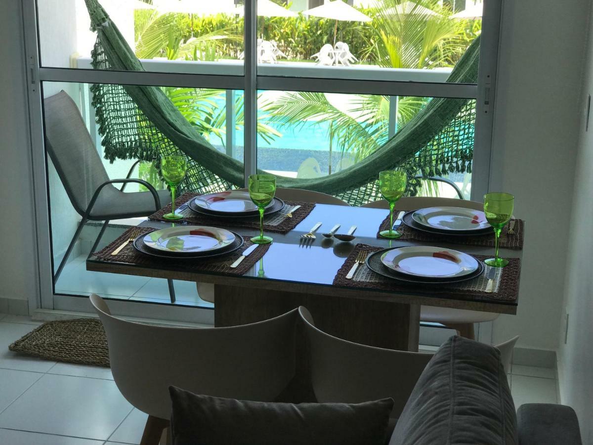 Flat Excelente Em Porto De Galinhas Palm Village Acqua Frente Para As Piscinas Εξωτερικό φωτογραφία